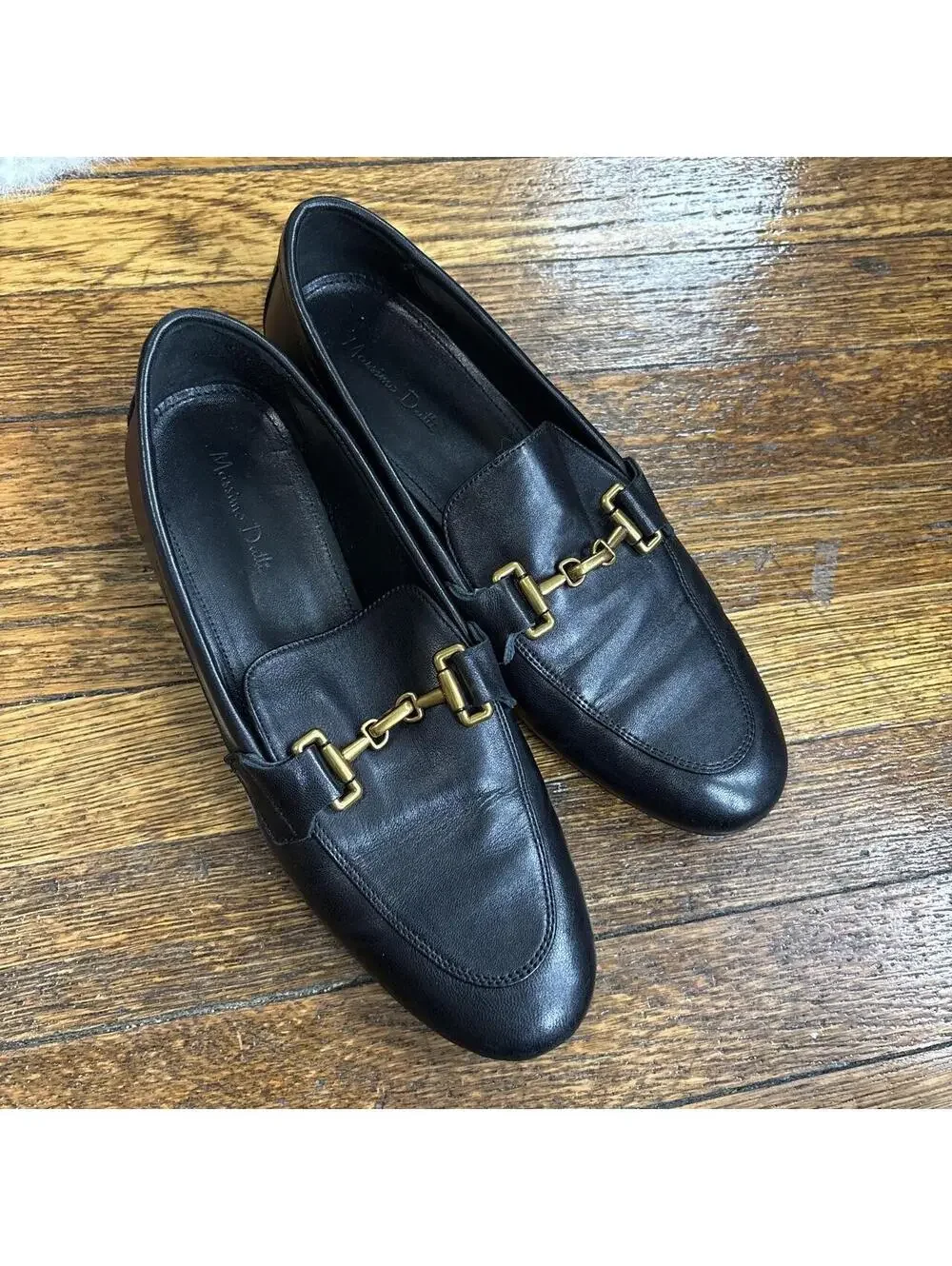 Massimo Dutti Women's Black Loafer